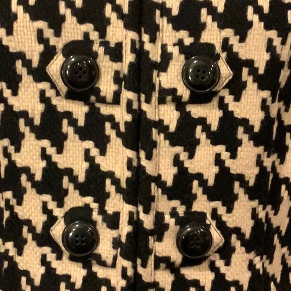 Sigrid Olsen Wool Houndstooth Coat. - Picture 15 of 15